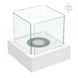 Биокамин Kratki Tango 3 белый (настольный)